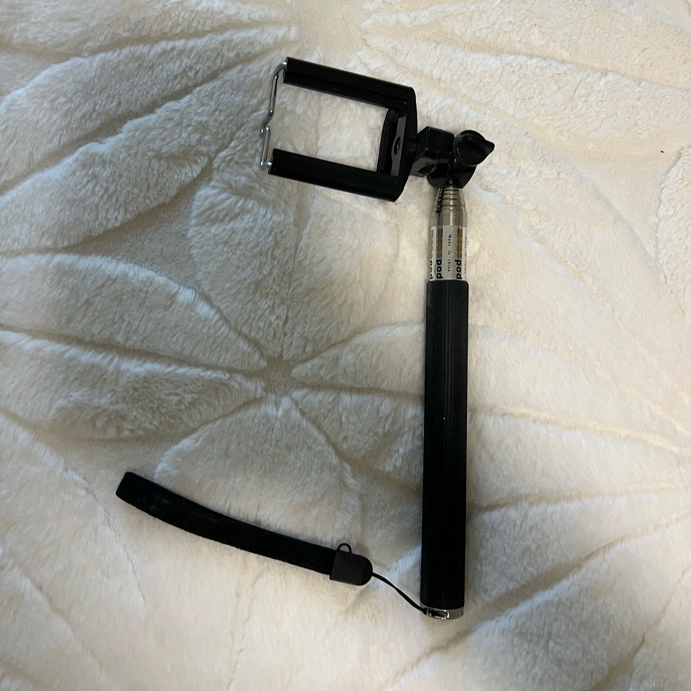 Adjustable iPhone Holder Selfie Stick
